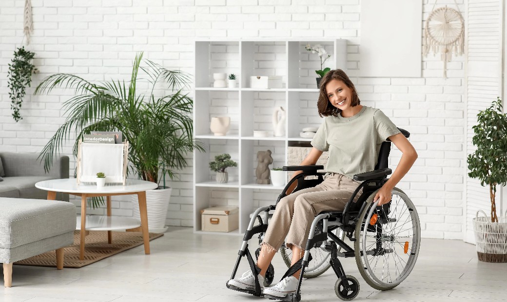 Stylish and Comfortable Wheelchair for Everyday Use