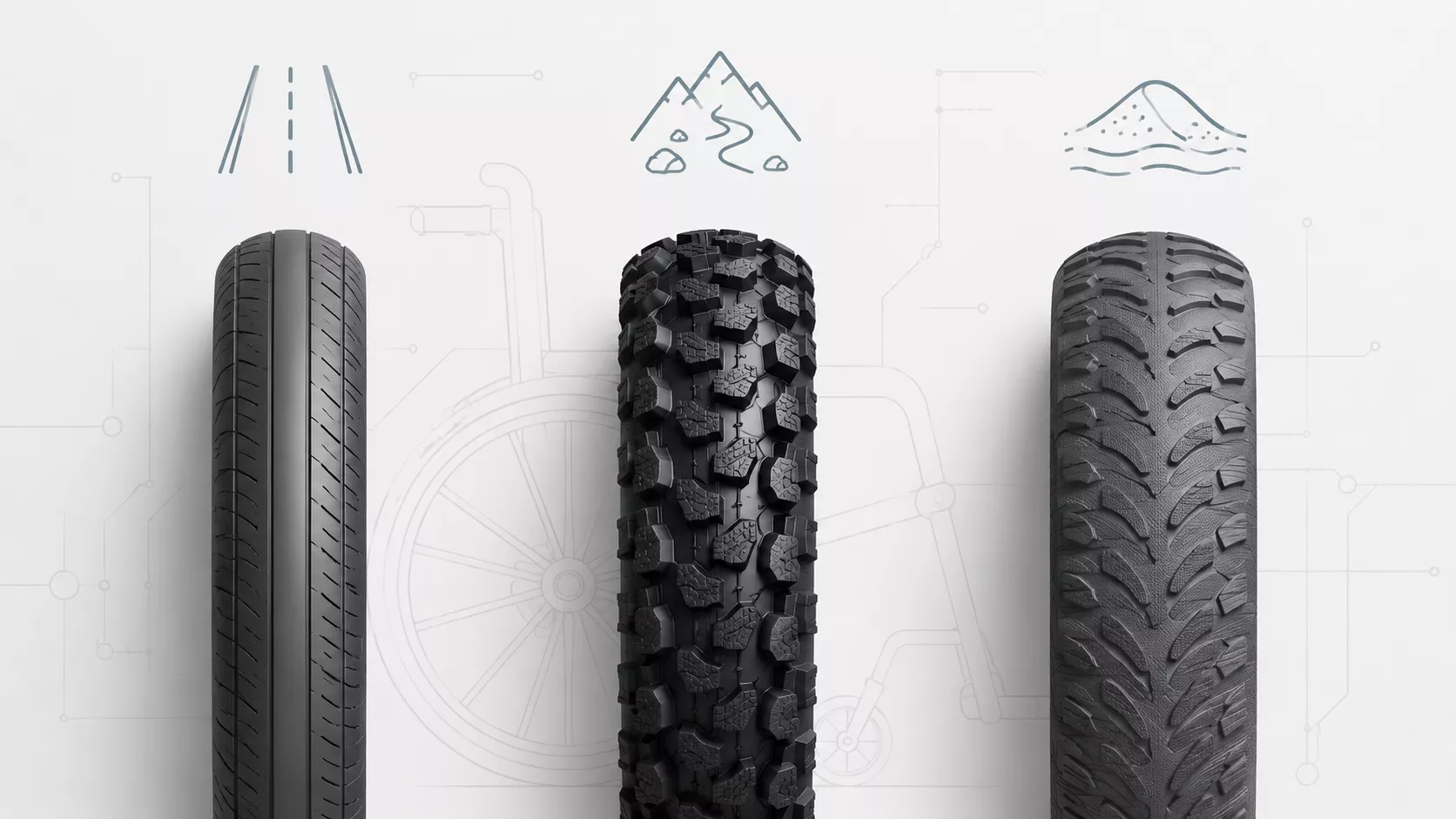 All-Terrain Wheelchair Tires